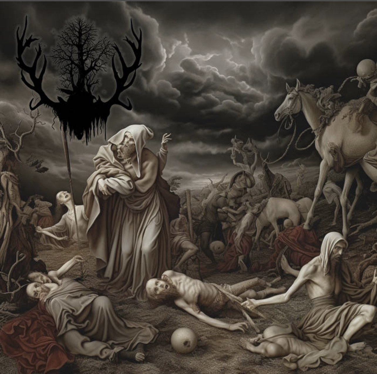 De Doden Rusten Niet In Vrede album artwork